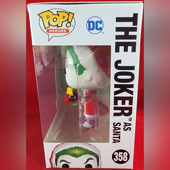The joker as santa funko # 358 (nib) - Picture 5 of 7